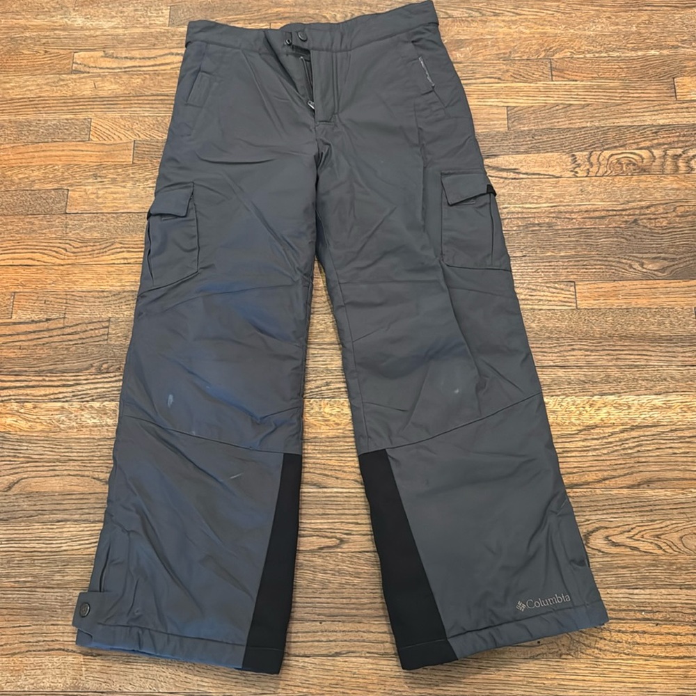 Gray Columbia boys ski pants